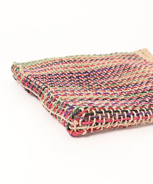 bulle de savon（ビュルデサボン）の「カゴバッグ BAGMATI  BBK20-SS02（かごバッグ・レディース・ピンク・FREE）」の6枚目の写真