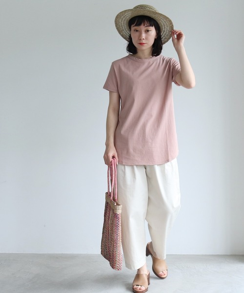 bulle de savon（ビュルデサボン）の「カゴバッグ BAGMATI  BBK20-SS02（かごバッグ・レディース・ピンク・FREE）」の8枚目の写真