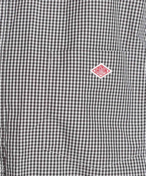 DANTON チェック柄 半袖シャツワンピース 36 DANTON チェック柄 半袖シャツワンピース 36 Danton 「DANTON