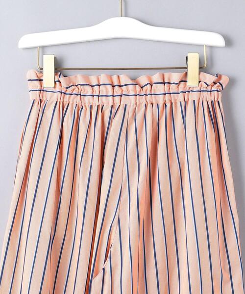 Mala KALANCHOE(マーラカランコエ)の「<Mala KALANCHOE (マーラ カランコエ)>ストライプ ワイドパンツ ■■■(その他パンツ・レディース・オレンジ・MEDIUM)」の16枚目の写真