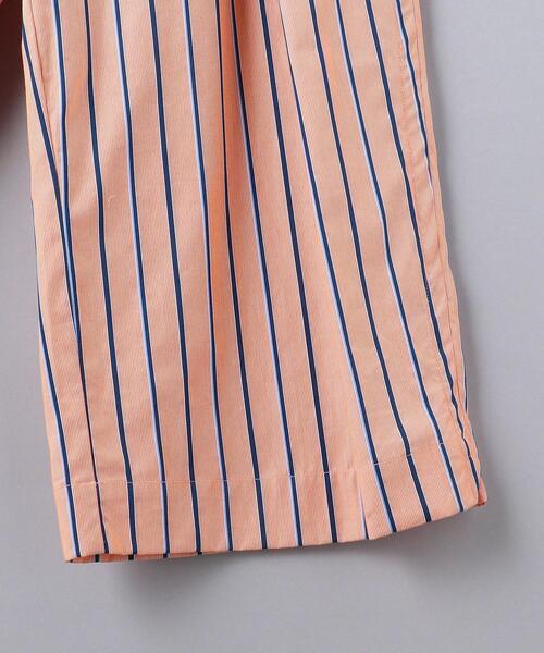 Mala KALANCHOE(マーラカランコエ)の「<Mala KALANCHOE (マーラ カランコエ)>ストライプ ワイドパンツ ■■■(その他パンツ・レディース・オレンジ・MEDIUM)」の10枚目の写真