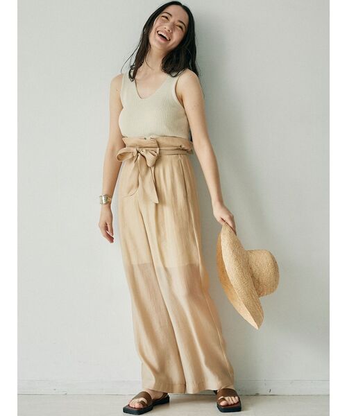 Santelli Francesca(サンテッリフランチェスカ)の「【SANTELLI FRANCESCA】ハット(ハット・レディース・ベージュ・FREE)」の6枚目の写真