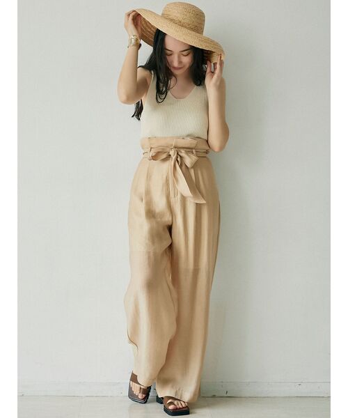 Santelli Francesca(サンテッリフランチェスカ)の「【SANTELLI FRANCESCA】ハット(ハット・レディース・ベージュ・FREE)」の7枚目の写真