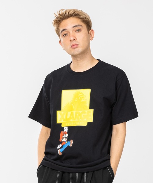 XLARGE x SUPER MARIO S/S TEE「HATENA BLOCK」
