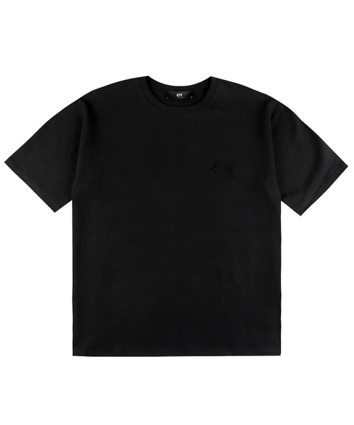 OY(オーワイ)の「『OY/オーワイ』CUTTING PATCH LOGO T/カッティングパッチロゴ半袖Tシャツ(Tシャツ/カットソー・メンズ・ブラック/ホワイト・FREE)」の18枚目の写真