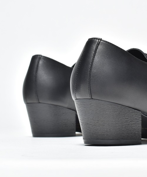 endevice（エンデヴァイス）の「メタルバックル モンクストラップ ヒール ドレスシューズ（ドレスシューズ・メンズ・ブラック・44/40/42）」の15枚目の写真