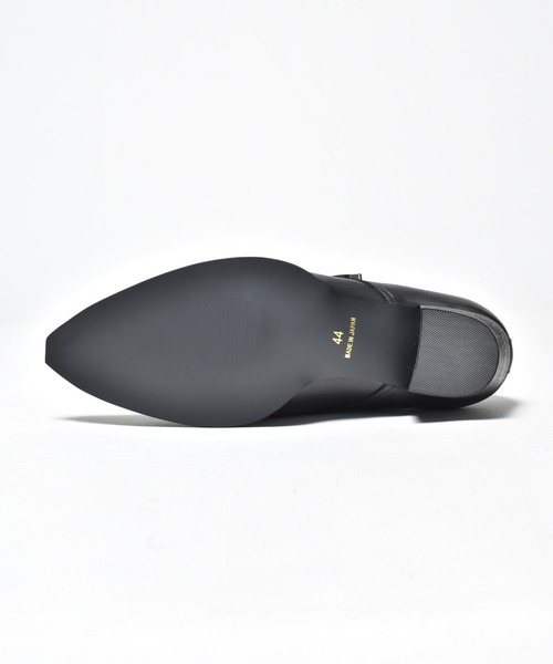 endevice（エンデヴァイス）の「メタルバックル モンクストラップ ヒール ドレスシューズ（ドレスシューズ・メンズ・ブラック・44/40/42）」の16枚目の写真