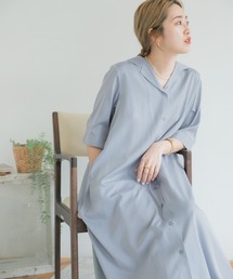 ITEMS URBANRESEARCH | オープンカラーシャツワンピース(シャツワンピース)