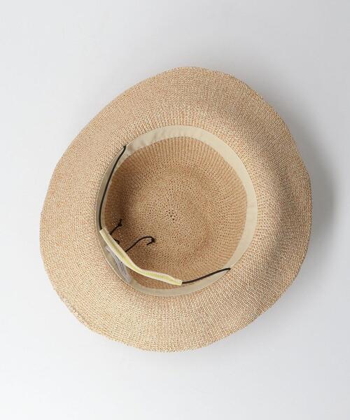 BEAUTY&YOUTH UNITED ARROWS（ビューティーアンドユースユナイテッドアローズ）の「BY コマ編みハット ◆（ハット・レディース・ブラウン/ライム/ナチュラル・FREE）」の15枚目の写真