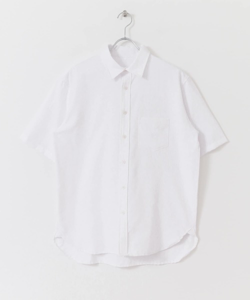 URBAN RESEARCH ROSSO MEN(アーバンリサーチロッソメン)の「『XLサイズあり』『WEB限定』ハイパフォーマンスオックス半袖シャツ(シャツ/ブラウス・メンズ・ホワイト/ブルー/ネイビー/グレー/グレー系その他/ブルー系その他・SMALL/MEDIUM/X-LARGE/LARGE)」の20枚目の写真