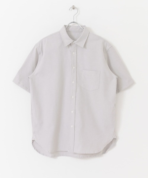 URBAN RESEARCH ROSSO MEN(アーバンリサーチロッソメン)の「『XLサイズあり』『WEB限定』ハイパフォーマンスオックス半袖シャツ(シャツ/ブラウス・メンズ・ホワイト/ブルー/ネイビー/グレー/グレー系その他/ブルー系その他・SMALL/MEDIUM/X-LARGE/LARGE)」の21枚目の写真