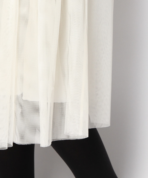 ROSE BUD（ローズバッド）の「(P.P)R0242-493-2KK（スカート・レディース・アイボリー/カーキ/ブラック・ONE SIZE）」の6枚目の写真