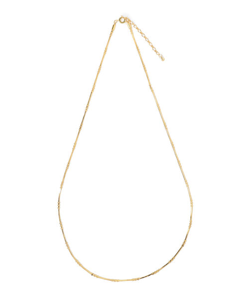 Ray BEAMS(レイビームス)の「Ray BEAMS / デザイン スネークチェーン ネックレス(ネックレス・レディース・ゴールド・ONE SIZE)」の4枚目の写真