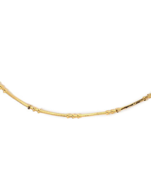 Ray BEAMS(レイビームス)の「Ray BEAMS / デザイン スネークチェーン ネックレス(ネックレス・レディース・ゴールド・ONE SIZE)」の6枚目の写真