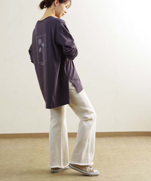 Fizz（フィズ）の「【Fizz/フィズ】　センターシームデニムフレアパンツ（デニムパンツ・レディース・ライトブルー/オフホワイト/ブルー・M）」の14枚目の写真