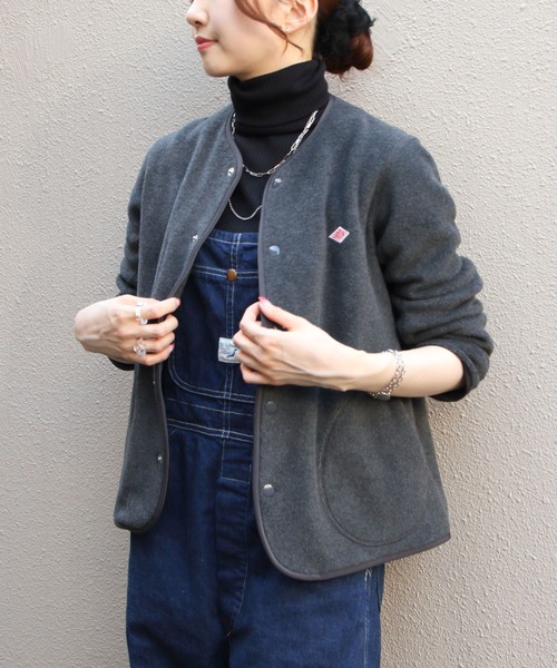 DANTON ビーミンク　ノーカラージャケット Danton ジャケット ノーカラージャケット DANTON: WLP ノー