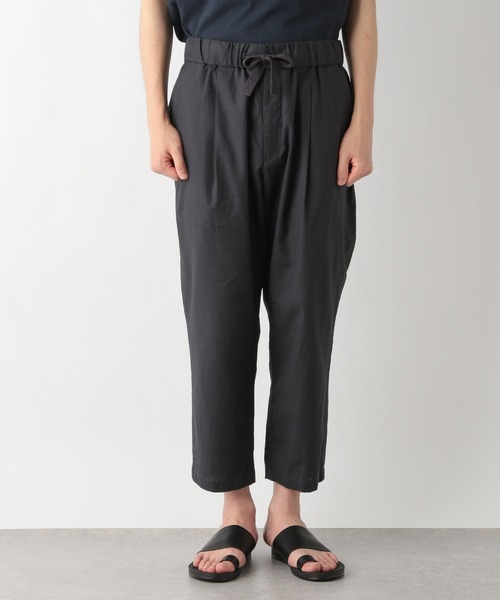 GLOBAL WORK（グローバルワーク）の「フレンチリネン混リラックスパンツ/950425（スラックス・メンズ・ダークブラウン/ベージュ/カーキ/その他・SMALL/MEDIUM/LARGE/X-LARGE）」の9枚目の写真