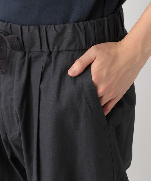 GLOBAL WORK（グローバルワーク）の「フレンチリネン混リラックスパンツ/950425（スラックス・メンズ・ダークブラウン/ベージュ/カーキ/その他・SMALL/MEDIUM/LARGE/X-LARGE）」の13枚目の写真