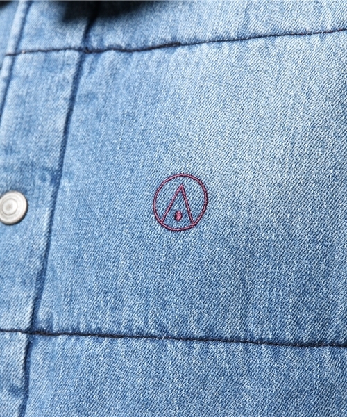 ALDIES（アールディーズ）の「Flipster Vest 中綿入り加工デニムベスト（ベスト・メンズ・ブルー/ブラック/ネイビー・SMALL/MEDIUM/LARGE）」の7枚目の写真