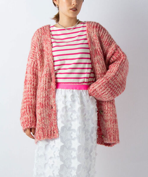 NOLLEY’S（ノーリーズ）の「スリットスリーブボーダープルオーバーカットソー（Tシャツ/カットソー・レディース・ブラック系その他3/グリーン系その他3/ブルー系その他3/ピンク系その他3・FREE）」の14枚目の写真