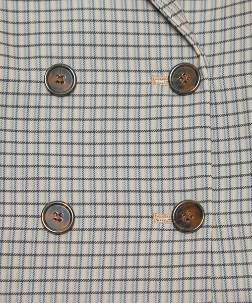 WHO'S WHO gallery(フーズフーギャラリー)の「ショートタブルジャケット(テーラードジャケット・レディース・ダークグリーン/ベージュ/ブラウン・FREE)」の12枚目の写真