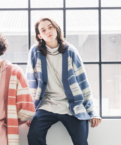 Sparkle  Cardigan モヘアカーディガン Sparkle Cardigan モヘアカーディガン