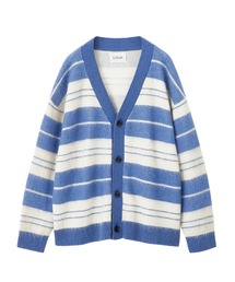 モヘアボーダーカーディガン/MOHAIR BORDER CARDIGAN