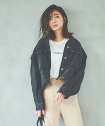 FREE'S MART | 【Sシリーズ対応】◆短丈ボリュームスリーブデニムブルゾン(ブルゾン)