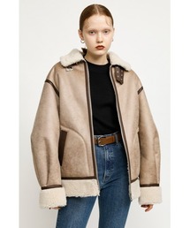 SLY | OVER SIZE B-3/オーバーサイズ(ブルゾン)