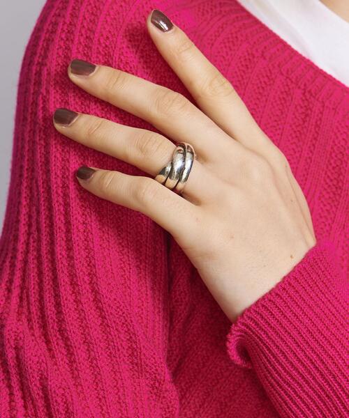 VELATTI(ヴェラッティ)の「【別注】<VELATTI>クロスリング(リング・レディース・シルバー・FREE)」の6枚目の写真