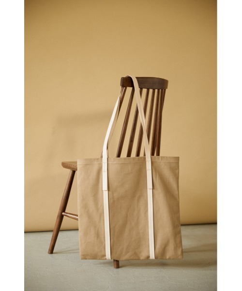 BLACK BY MOUSSY（ブラックバイマウジー）の「【WEB限定】long shoulder tote bag（ロングショルダートートバッグ）（トートバッグ・レディース・ベージュ/ブラウン・FREE）」の9枚目の写真