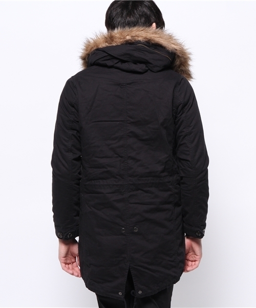 OUTLET(アウトレット)の「【Ciaopanic】モッズコート(モッズコート・メンズ・ブラック・SMALL)」の4枚目の写真