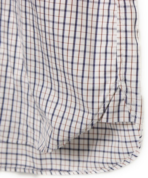 コムデギャルソンフランネルチェック長袖シャツ コムデギャルソン シャツCOMME des GARCONS SHIRT フロント