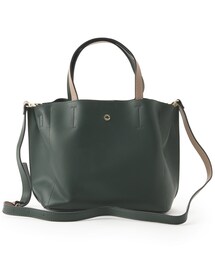 【かるいかばん】Legato Largo 軽量　フェイクレザー2WAYトートバッグ