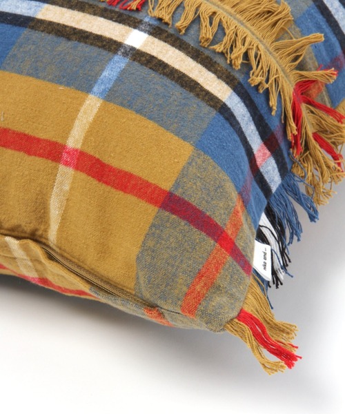 niko and...（ニコアンド）の「オリジナルフリンジクッションカバー（クッション/クッションカバー・レディース・ブラウン/ナチュラル・0）」の11枚目の写真