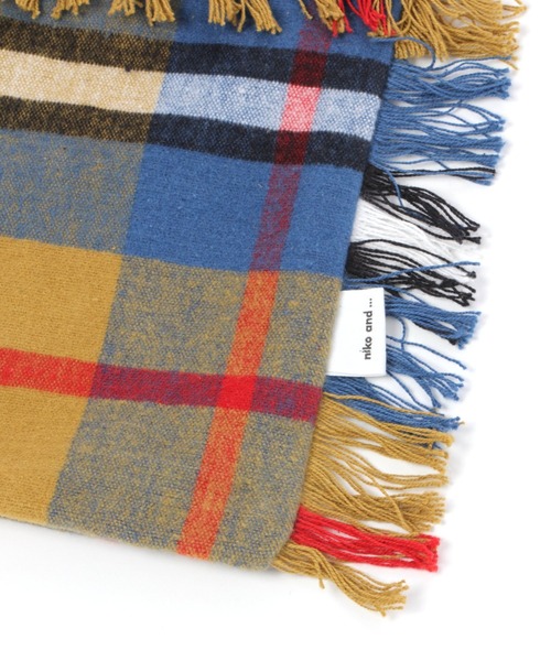 niko and...（ニコアンド）の「オリジナルフリンジクッションカバー（クッション/クッションカバー・レディース・ブラウン/ナチュラル・0）」の8枚目の写真