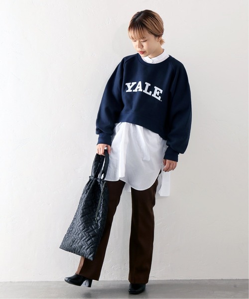 JOINT WORKS（ジョイントワークス）の「YALE SWEAT（パーカー・レディース・ホワイト/ネイビー/グレー・FREE）」の13枚目の写真