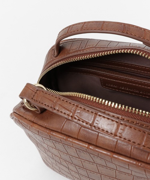 URBAN RESEARCH DOORS(アーバンリサーチドアーズ)の「クロコ2WAYプチバッグ(ショルダーバッグ・レディース・ブラック/ブラウン・ONE)」の10枚目の写真