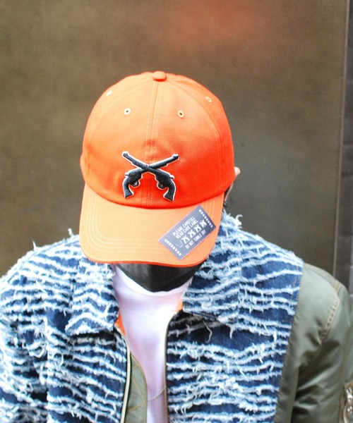 roarguns（ロアーガンズ）の「6PANEL CROSSGUN CAP（キャップ・メンズ・オレンジ系その他/ダークグリーン系・1）」の13枚目の写真