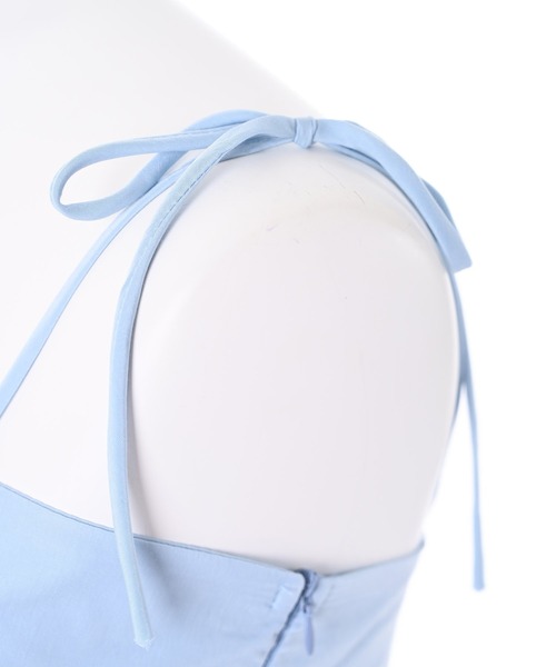 Narcissus(ナルシス)の「【Narcissus WEBSTORE 限定商品】バルーンペプラム(キャミソール・レディース・ホワイト/ブルー・FREE)」の5枚目の写真