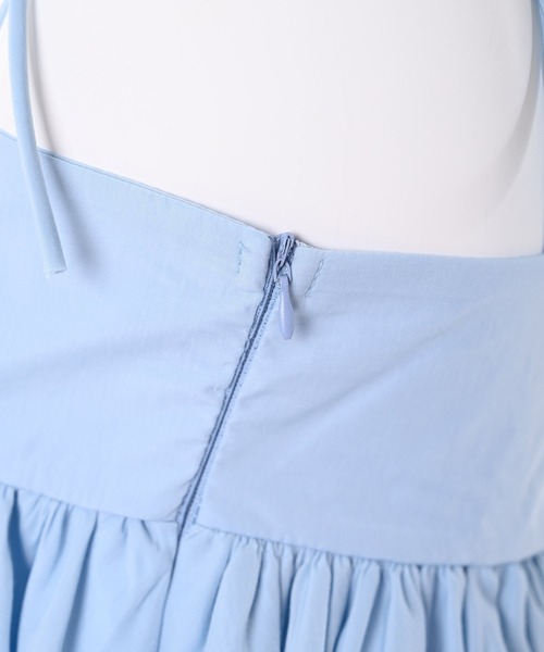 Narcissus(ナルシス)の「【Narcissus WEBSTORE 限定商品】バルーンペプラム(キャミソール・レディース・ホワイト/ブルー・FREE)」の7枚目の写真