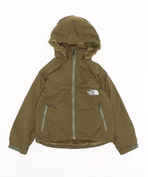 THE NORTH FACE（ザノースフェイス）の「【WEB限定】THE NORTH FACE/ザ ノース フェイス 　Compact Nomad Jacket（ナイロンジャケット・キッズ・ブラック/オリーブ/オレンジ・120/130/140/150）」の3枚目の写真