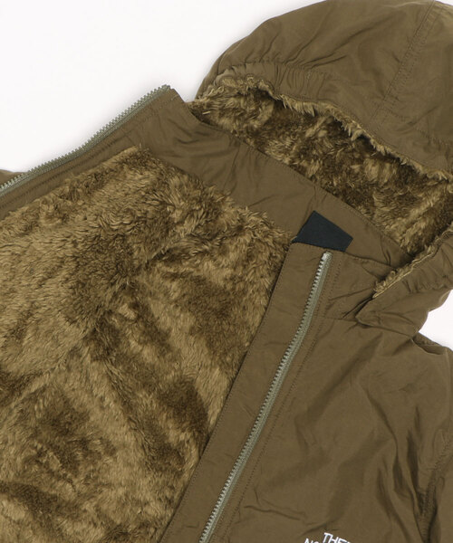THE NORTH FACE（ザノースフェイス）の「【WEB限定】THE NORTH FACE/ザ ノース フェイス 　Compact Nomad Jacket（ナイロンジャケット・キッズ・ブラック/オリーブ/オレンジ・120/130/140/150）」の5枚目の写真