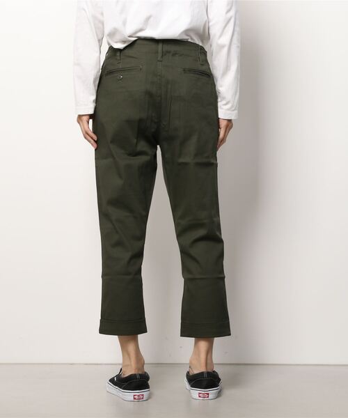 JOHN'S CLOSET（ジョンズクローゼット）の「【i】ストレッチツイルカラークロップドパンツ（チノパンツ・メンズ・ブラック/ホワイト/カーキ/ネイビー/ベージュ・LARGE/X-LARGE/SMALL/MEDIUM）」の11枚目の写真