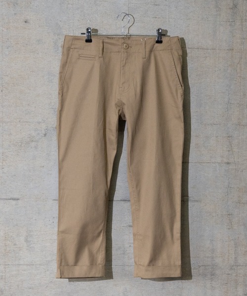 JOHN'S CLOSET（ジョンズクローゼット）の「【i】ストレッチツイルカラークロップドパンツ（チノパンツ・メンズ・ブラック/ホワイト/カーキ/ネイビー/ベージュ・LARGE/X-LARGE/SMALL/MEDIUM）」の4枚目の写真