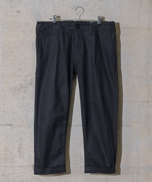 JOHN'S CLOSET（ジョンズクローゼット）の「【i】ストレッチツイルカラークロップドパンツ（チノパンツ・メンズ・ブラック/ホワイト/カーキ/ネイビー/ベージュ・LARGE/X-LARGE/SMALL/MEDIUM）」の3枚目の写真