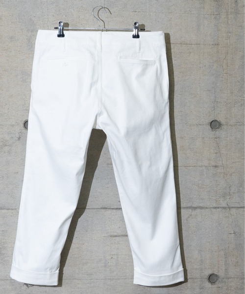 JOHN'S CLOSET（ジョンズクローゼット）の「【i】ストレッチツイルカラークロップドパンツ（チノパンツ・メンズ・ブラック/ホワイト/カーキ/ネイビー/ベージュ・LARGE/X-LARGE/SMALL/MEDIUM）」の12枚目の写真