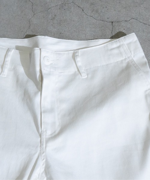 JOHN'S CLOSET（ジョンズクローゼット）の「【i】ストレッチツイルカラークロップドパンツ（チノパンツ・メンズ・ブラック/ホワイト/カーキ/ネイビー/ベージュ・LARGE/X-LARGE/SMALL/MEDIUM）」の13枚目の写真