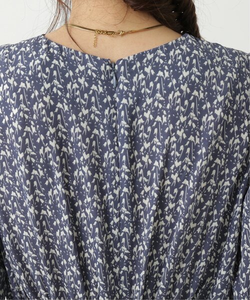 RAY CASSIN（レイカズン）の「フラワーシルエット切替ワンピース（ワンピース・レディース・ブルー/ブラウン/ブラック・FREE）」の16枚目の写真