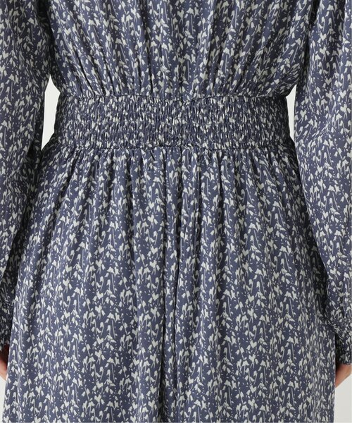 RAY CASSIN（レイカズン）の「フラワーシルエット切替ワンピース（ワンピース・レディース・ブルー/ブラウン/ブラック・FREE）」の15枚目の写真